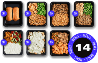 High protein variatiepakket maaltijden