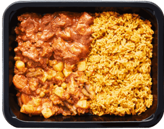 Kip-Tandoori-Gele-Rijst-Groentemix