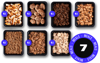 Carnivoor pakket zonder vis 7 soorten