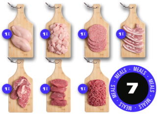 Carnivoor Pakket | 100% Grasgevoerd & Halal Vleespakket | Standaard Pakket
